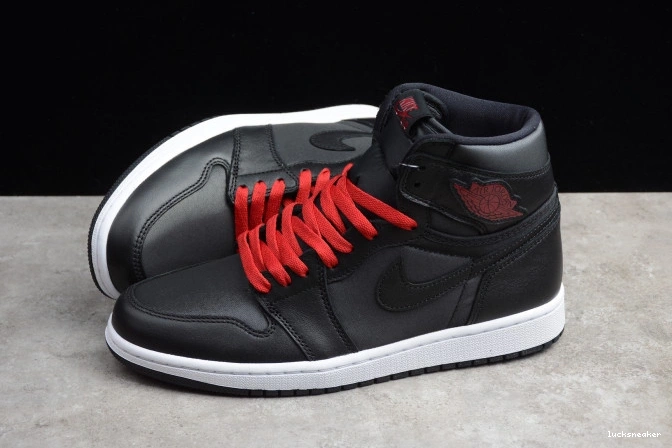 Reps LUCY 1 Satin Retro Jordan Black OG 555088-060 Air High 0727